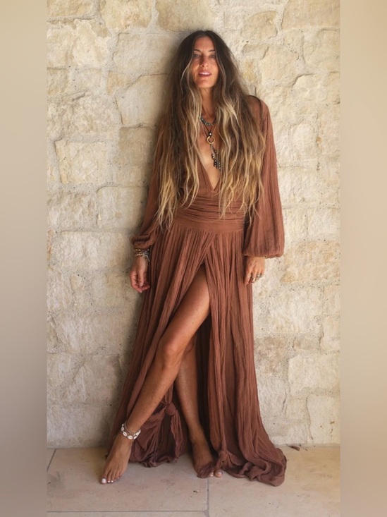 Free People Dresses & Skirts - Free People x JEN'S PIRATE BOOTY Lapis Maxi Dress in Rust